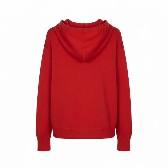 Like New Marled Be Mine Red Hoodie Sweater XS Valentine's Day - Picture 4 of 13